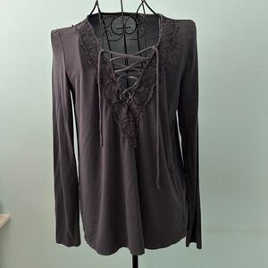 American Eagle Soft & Sexy Long Sleeve Shirt